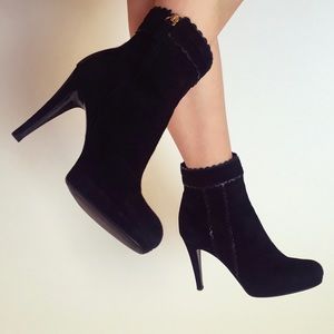 LK Bennett Suede Booties